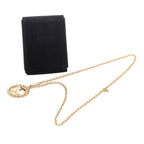 Chanel CC Logo Heart Motif Gold Plated