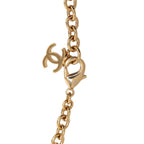 Chanel CC Logo Heart Motif Gold Plated