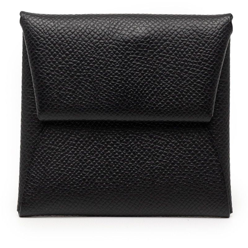 Hermes Bastia Coin Purse Black Veau Epsom
