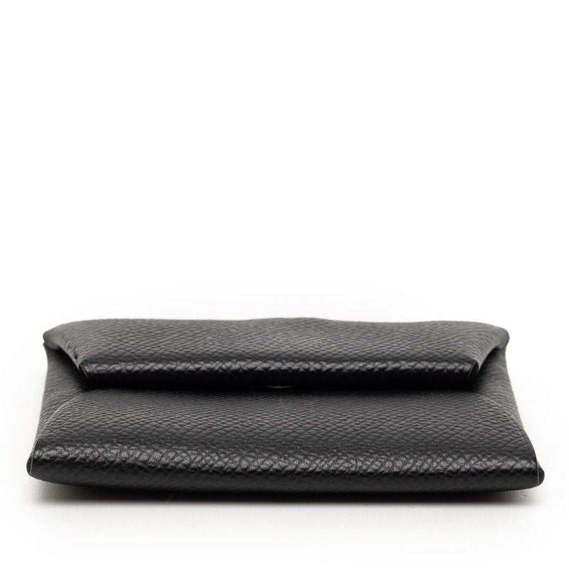 Hermes Bastia Coin Purse Black Veau Epsom