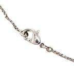 Louis Vuitton Damier Graphite Pendentif Soho Noir Black Metal Necklace
