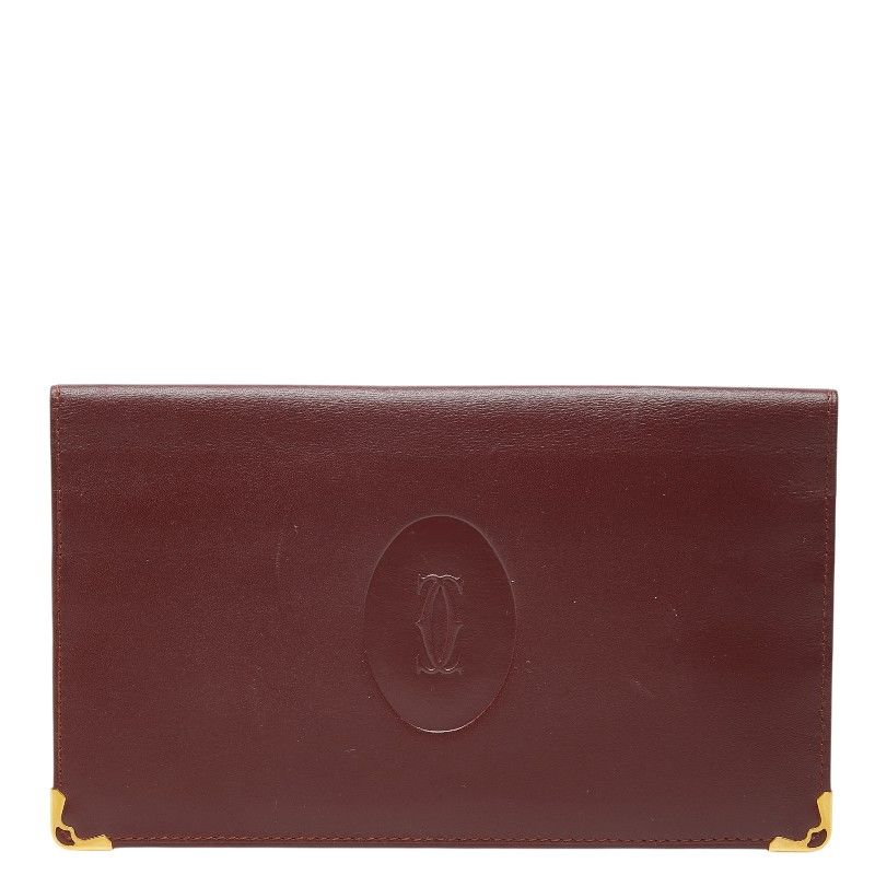Cartier Must Leather Red Bold - Wine