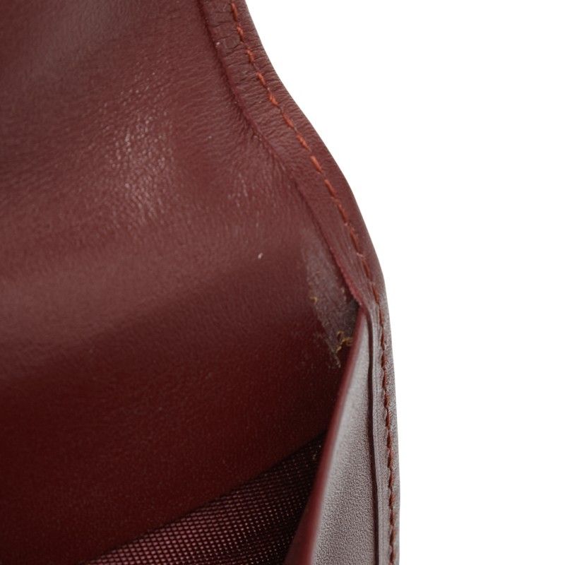 Cartier Must Leather Red Bold - Wine
