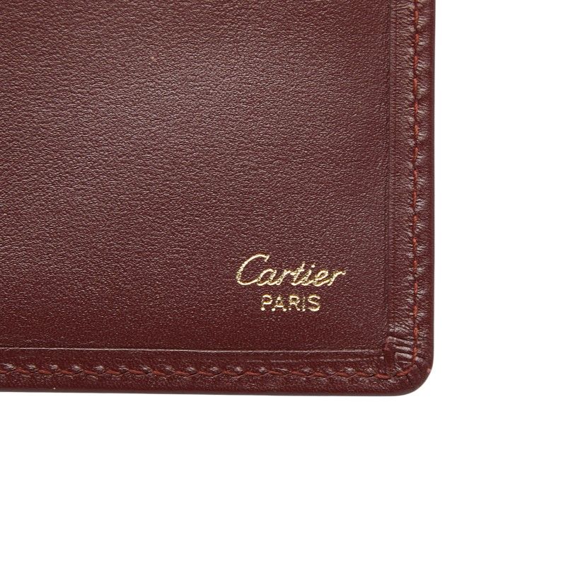 Cartier Must Leather Red Bold - Wine