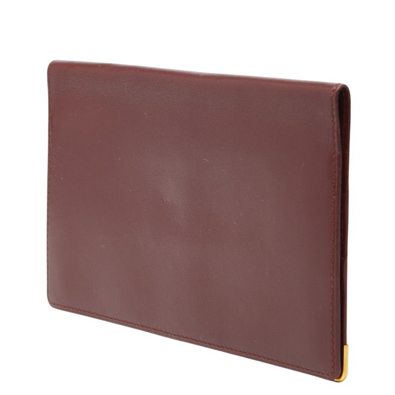 Cartier Must Leather Red Bold - Wine