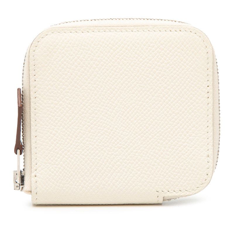 Hermes Azap Mini Silk in Nata Ivory Veau Coin Purse