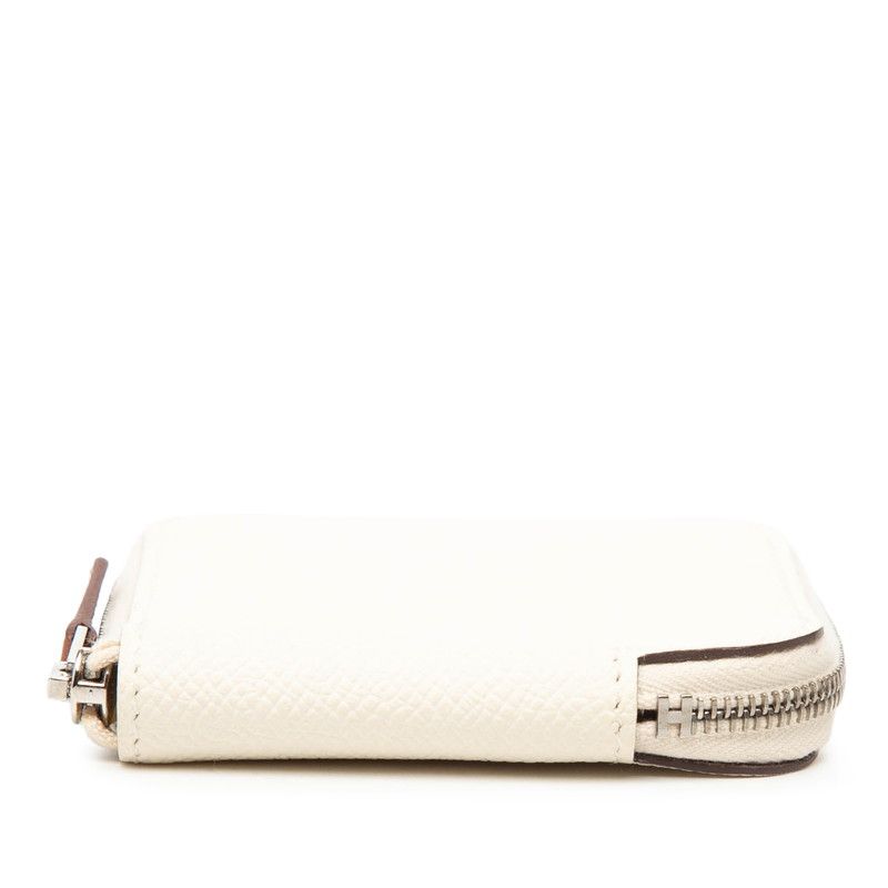 Hermes Azap Mini Silk in Nata Ivory Veau Coin Purse