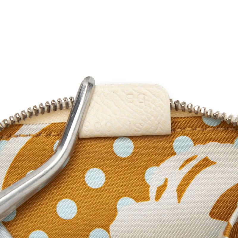 Hermes Azap Mini Silk in Nata Ivory Veau Coin Purse