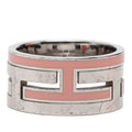 Hermes Moubouche Ring 52 Silver Pink