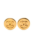 Chanel CC Logo Gold Plated Ring