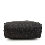 Dior Trotter Mini Handbag Cosmetic Pouch Black Canvas Leather