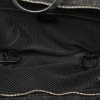 Dior Trotter Mini Handbag Cosmetic Pouch Black Canvas Leather