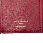 Louis Vuitton Monogram Portefeuille Victorine Brown Fuchsia Leather