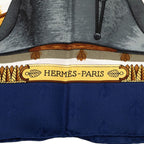 Hermes Carre 90 Napoleon Multicolor Silk Scarf