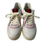 Gucci Rive Sneakers Leather White Pink