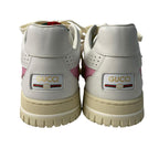 Gucci Rive Sneakers Leather White Pink