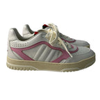 Gucci Rive Sneakers Leather White Pink