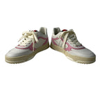 Gucci Rive Sneakers Leather White Pink