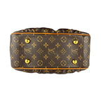 Louis Vuitton Handbag Clara Canvas Leather