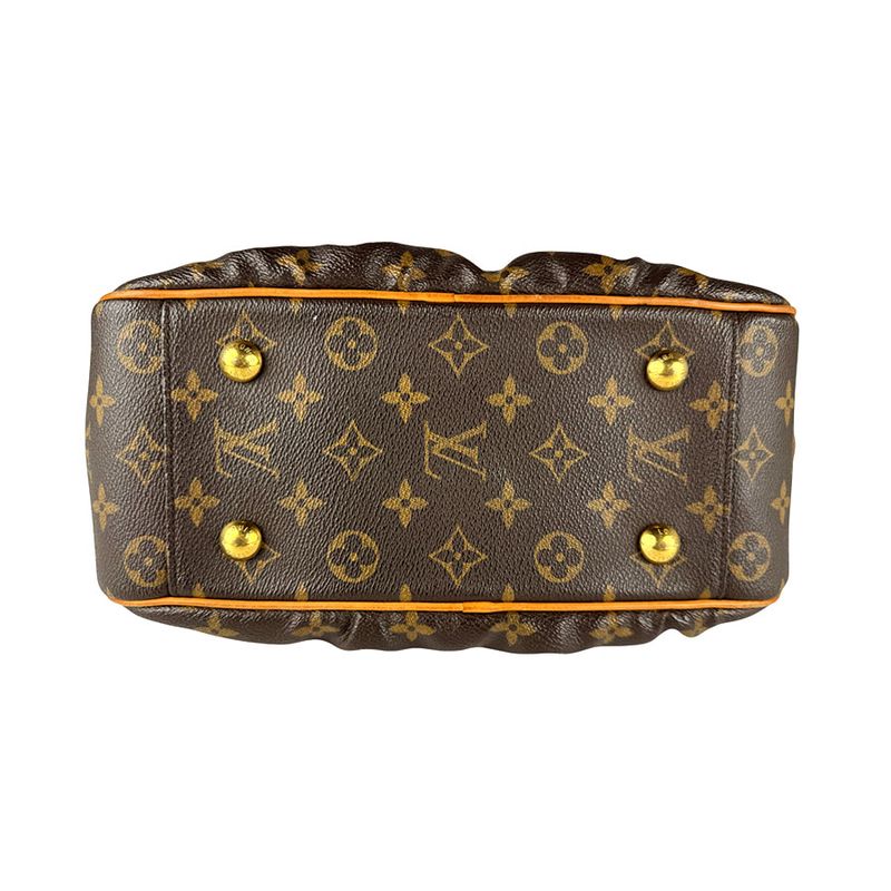 Louis Vuitton Handbag Clara Canvas Leather