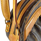 Louis Vuitton Handbag Clara Canvas Leather