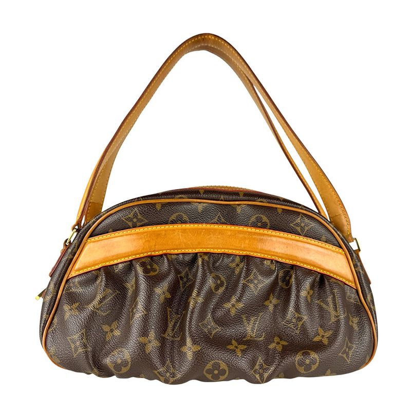 Louis Vuitton Handbag Clara Canvas Leather