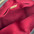 Louis Vuitton Handbag Clara Canvas Leather