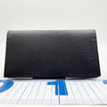 Bvlgari Wallet Black Leather Bifold