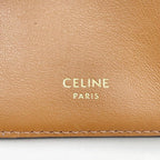 Celine Passport Case Triomphe Black Tan Canvas X