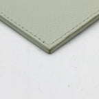 Celine Card Coin Case Fragment Pastel Green Leather Gold