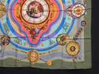Hermes Scarf Carre 90 Parmi les Fleurs Je Compte les Heures Time Among Flowers