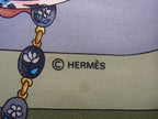 Hermes Scarf Carre 90 Parmi les Fleurs Je Compte les Heures Time Among Flowers