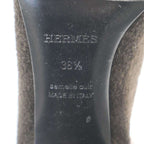 Hermes Voltige Boots Short Brown 36.5