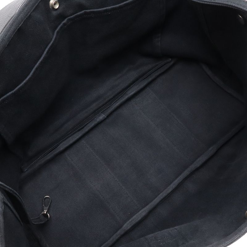 Hermes Valparaiso MM Tote Toile Chevron Canvas
