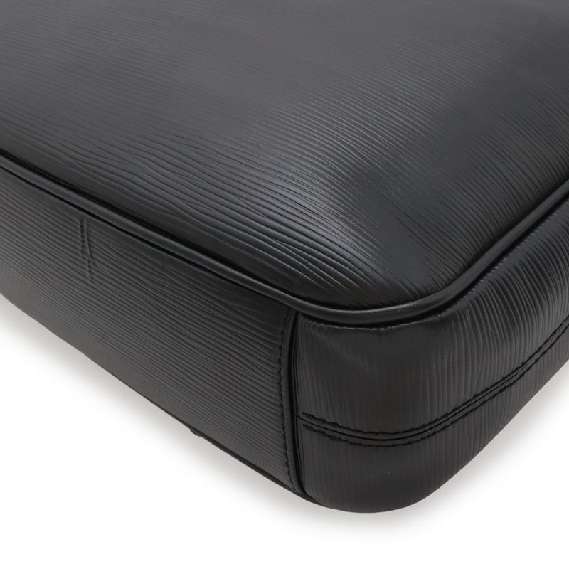 Louis Vuitton Epi Christopher Shoulder Bag Leather Noir Black -]
