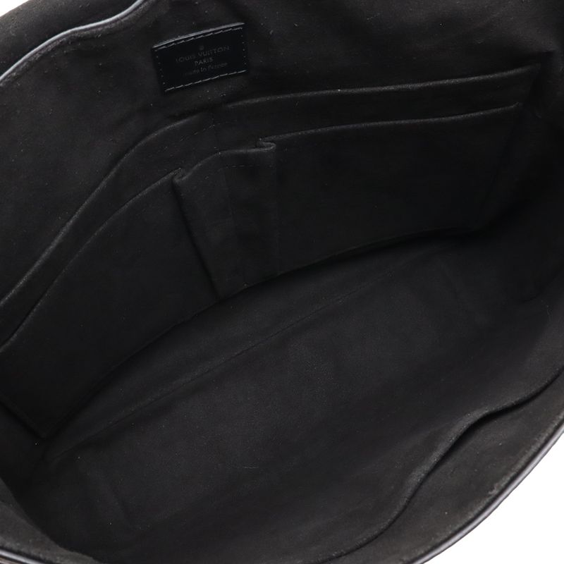 Louis Vuitton Epi Christopher Shoulder Bag Leather Noir Black -]