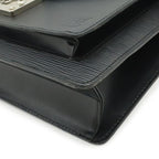 Louis Vuitton Epi Monceau Second 2-Way Shoulder Bag Noir Black