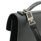Louis Vuitton Epi Monceau Second 2-Way Shoulder Bag Noir Black