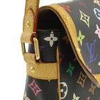 Louis Vuitton Monogram Multicolor Sologne Shoulder Bag Pochette Noir Black