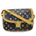 Louis Vuitton Monogram Multicolor Sologne Shoulder Bag Pochette Noir Black