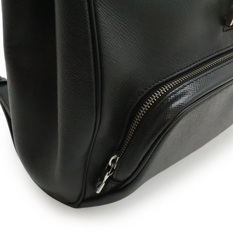 Louis Vuitton Taiga Cassia Backpack Ardoise Black