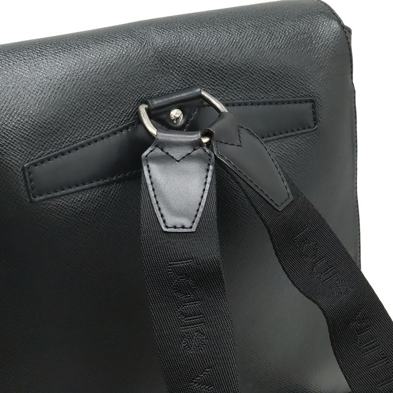 Louis Vuitton Taiga Cassia Backpack Ardoise Black