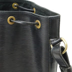 Louis Vuitton Epi Noe Shoulder Bag Semi Drawstring Noir Black