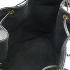 Louis Vuitton Epi Noe Shoulder Bag Semi Drawstring Noir Black