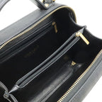 Chanel CC Filigree Quilted Vanity Case Handbag 2-Way Chain Shoulder Caviar