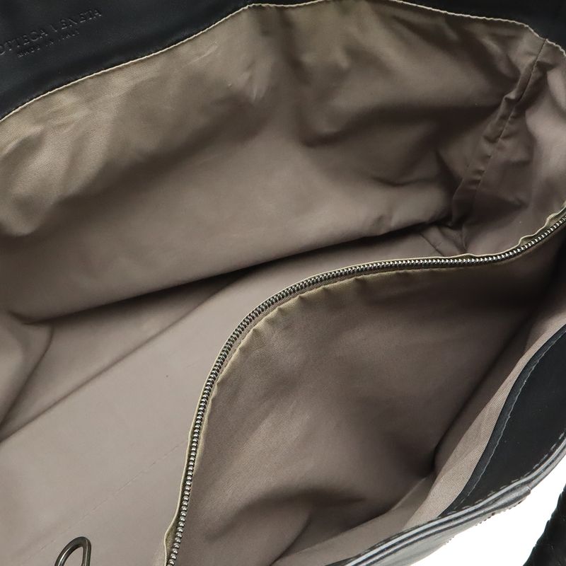 Bottega Veneta Intrecciato Tote Business Leather Black