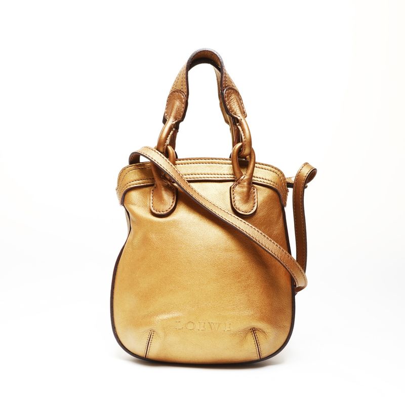 Loewe Tote Logo Leather 2-Way