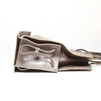 Loewe Tote Anagram Leather Gray Brown