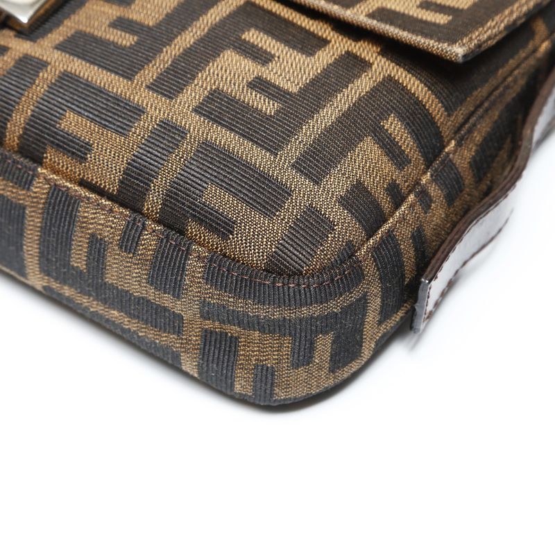 Fendi Shoulder Bag Zucca Mamma