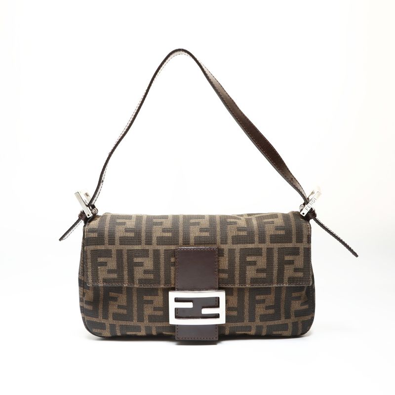 Fendi Shoulder Bag Zucca Mamma